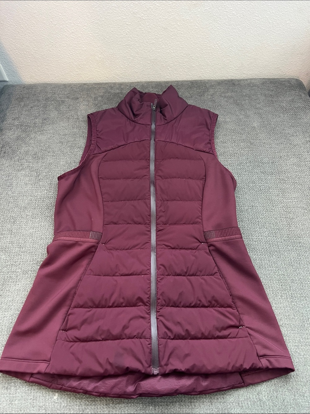 lululemon athletica Quilted Sleeveless Vest - Burgundy